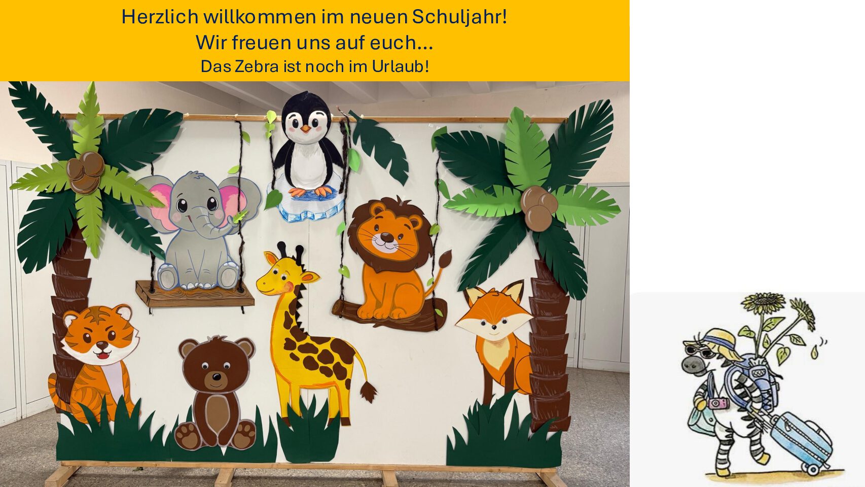 Herzlich willkommen im neuen Schuljahr